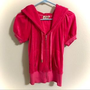 Juicey Couture hooded short sleeve